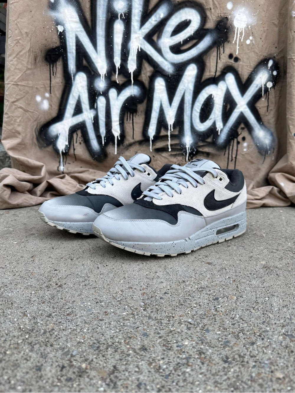 Nike Air Max 1 Premium 'Grey Gradient Toe' (2017)